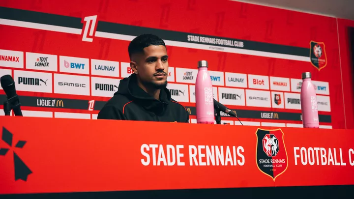 Ludovic Blas en conférence de presse.