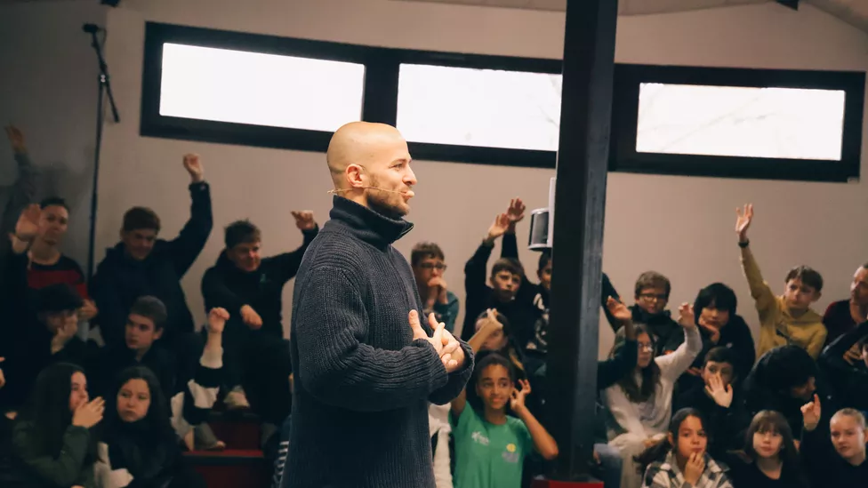 Troisième conférence Bouge ! avec le judoka Ugo Legrand