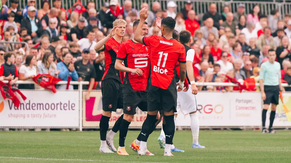 Benjamin Bourigeaud buteur face à Angers