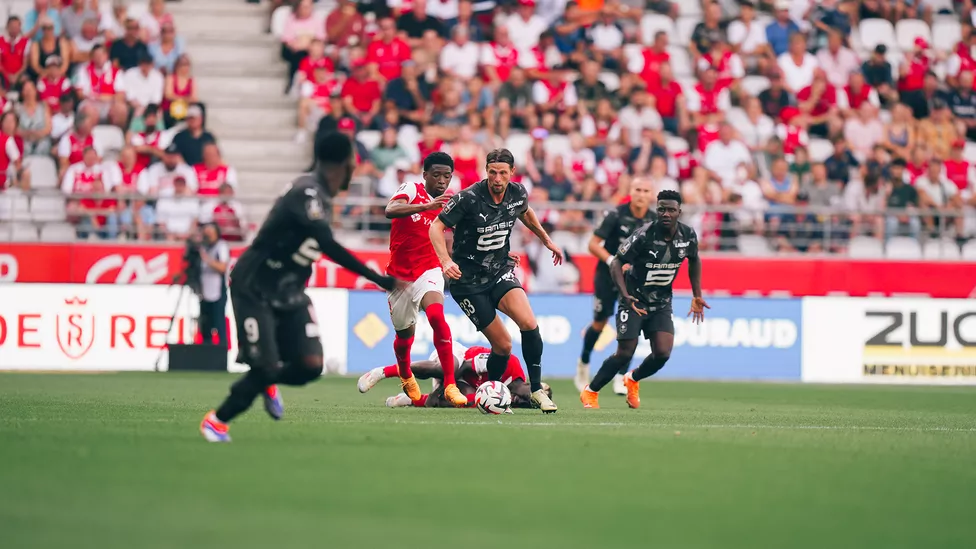 Rennes lost 2-1 at Reims