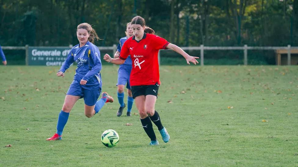 L'équipe féminine du Stade Rennais F.C. débute son championnat.