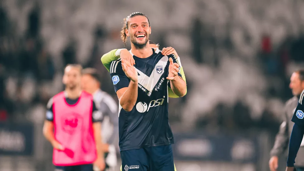 Andy Carroll des Girondins de Bordeaux.