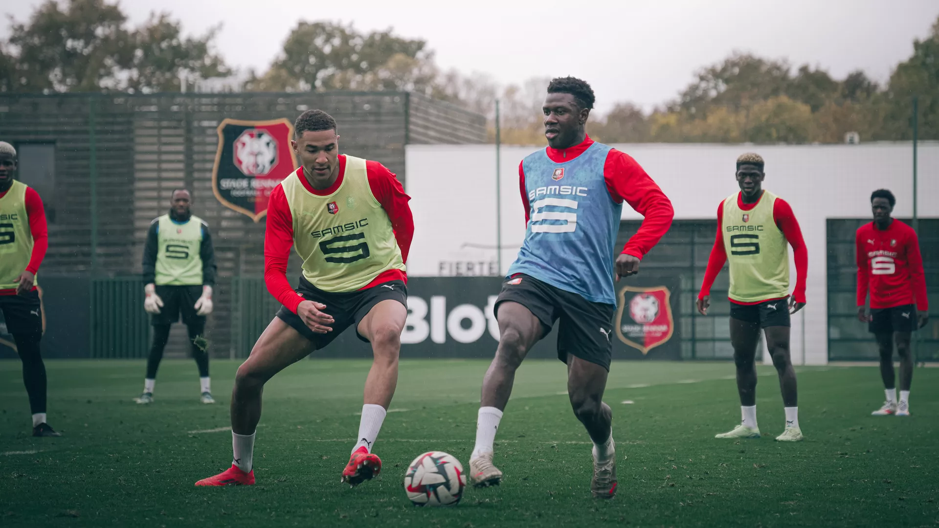 L'entraînement du jour en images